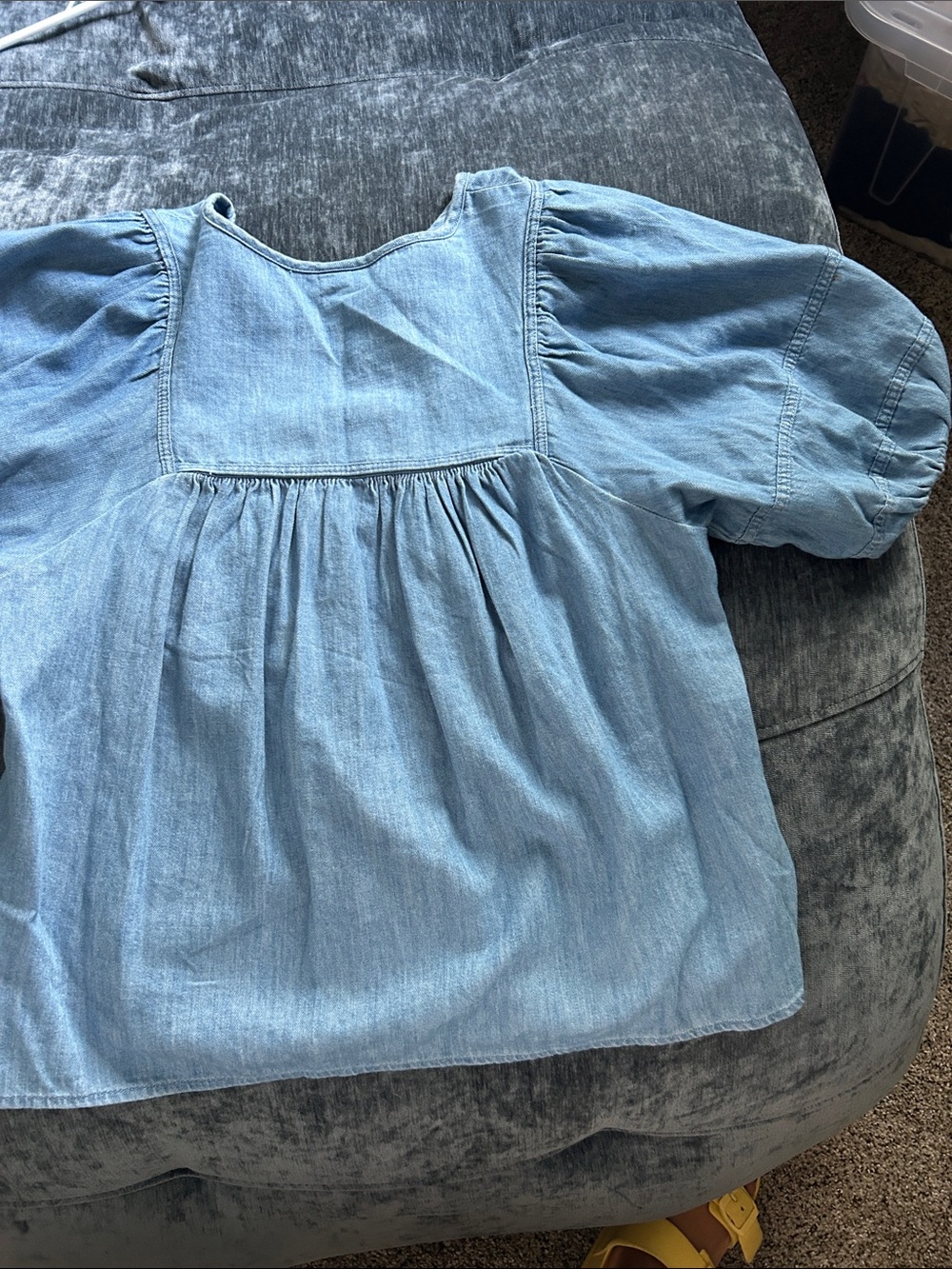 Denim blouse - Picture 6 of 6